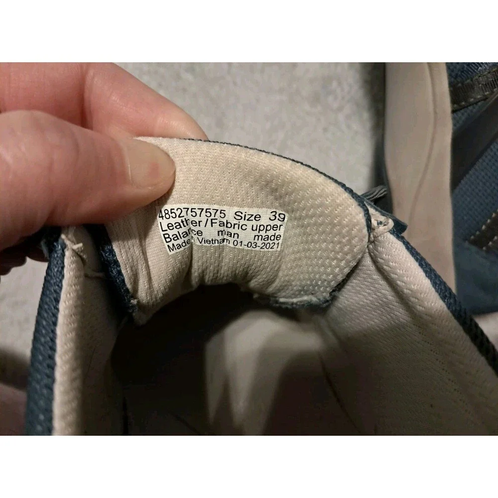 Dansko Womens 8.5 US /39 Henriette Comfort Sneaker Shoe Added Support Blue